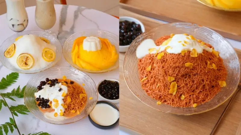 【台北美食】夏雪覓境｜新莊創意系天然風味雪花冰，享受每一口當季熟成的甜蜜果香!  - 肉依小姐吃什麼