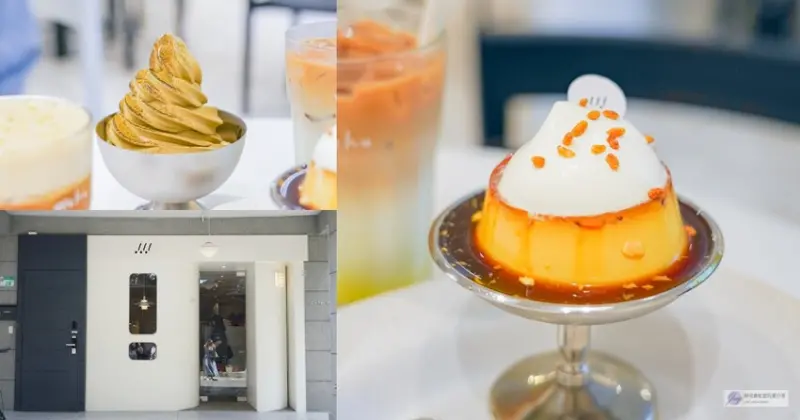 台北市大同區台北美食-cafe waku-老宅改建！韓系簡約奶油白色系咖啡廳，提拉米蘇、三溫糖布丁超熱門/鄰近雙連捷運站