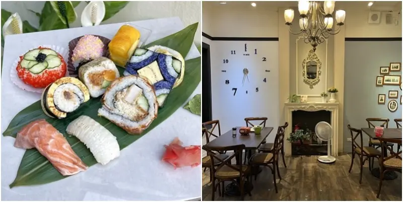 新竹最美壽司一個只要12元起！歐風氛圍結合日式壽司.網美必訪！