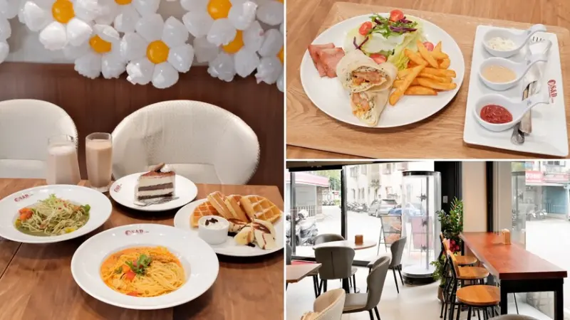 【林口咖啡廳推薦】S&D咖啡-林口醒吾店～ 林口平價咖啡廳只要80元起？林口不限時咖啡廳，還有充電插座唷！林口平價咖啡廳～文內附菜單