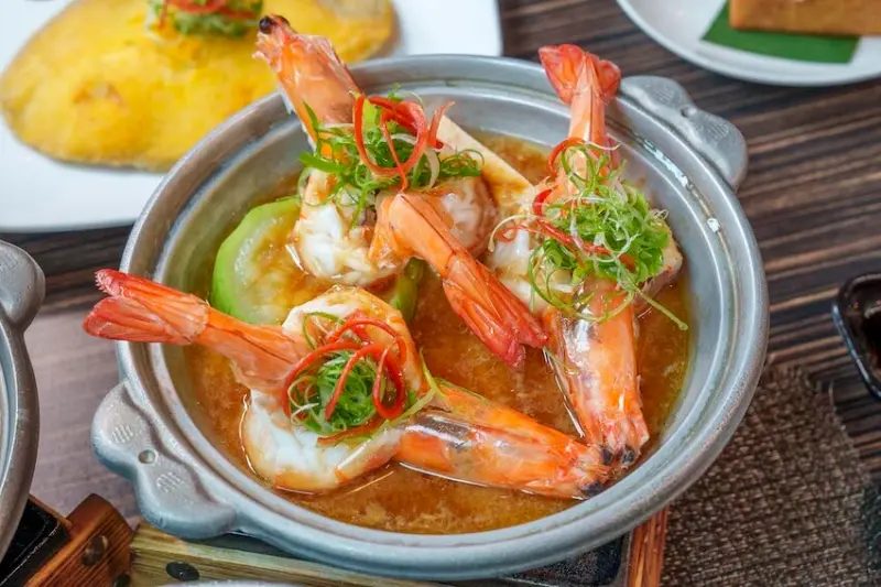 宜蘭頭城美食 石港春帆｜海鮮搭上古早味芋頭糕超強～頭城美食節紛紛得獎！！