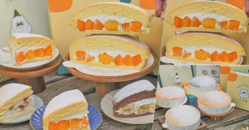 十月甜 波士頓派 季節限定必吃 芒果派對，大推超濃可可、高雄也能吃到十月甜 X 夏季限定芒果 - 跟著尼力吃喝玩樂＆親子生活