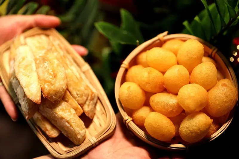 超人氣國民點心 一開攤就人潮滿滿 採用台農57地瓜純手工製作要鹹要甜隨你挑｜薯迷地瓜球(台中逢甲夜市)