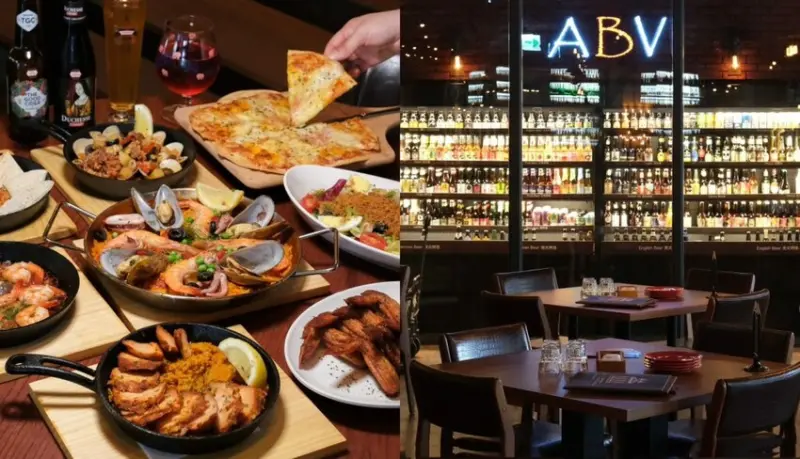 【台中美食】ABV地中海餐酒館 台中概念店｜全台唯一700款啤酒走廊，享受全世界精釀啤酒喝到飽! - 肉依小姐吃什麼