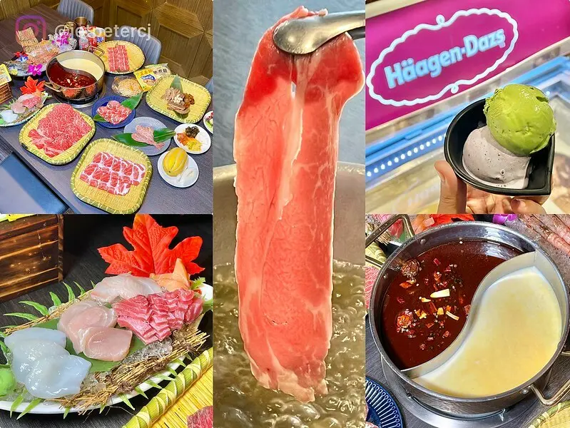 ＋（高雄吃到飽）牛形町熟成鍋物～梅花放題日本和牛大口吃、哈根達斯吃到爽～高雄火鍋吃到飽就來這家！牛形町菜單