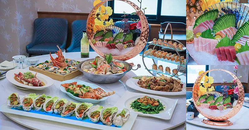 新竹南寮千八料亭八海宴 客製化無菜單尾牙上菜！生猛海鮮現撈料理還有海景大包廂
