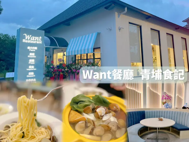 [ 桃園食記 ] Want 餐廳 | 中壢青埔新開幕網美餐廳 | 青埔早午餐新選擇 | 中壢青埔義大利麵.燉飯.披薩.排餐.火鍋分享