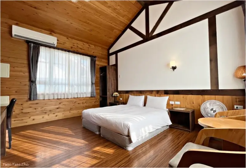 [南投住宿]埔里日記民宿(Puli Diary)|挑高獨立豪華小木屋，遠離塵囂享受好山好水的田園風光（附美式餐盤早餐）！