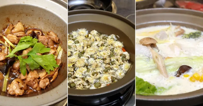 台南美食火鍋【貍偷聚門鍋物】超過20種湯底！花雕雞乾鍋兩吃│酒香好醉人│菊花鍋意外好吃│剝皮辣椒用一整罐│番茄和松露鮮奶濃郁義式鍋│東區個人火鍋推薦