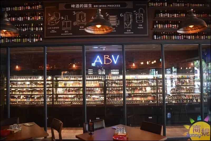 ABV地中海餐酒館。台中獨家精釀啤酒長廊超吸睛!不限時地中海美味營業到凌晨1點半-商妮吃喝遊樂
