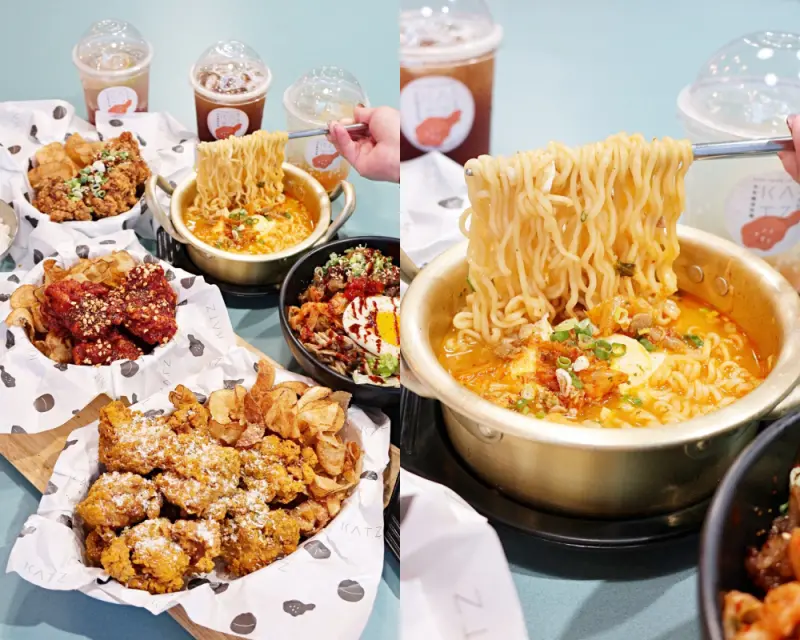 台南韓式料理【KATZ卡司韓拾炸雞台南西門店】美味韓式炸雞口味選擇多，文內附菜單，鄰近正興街、國華街。台南聚餐|台南美食|台南生日優惠餐廳