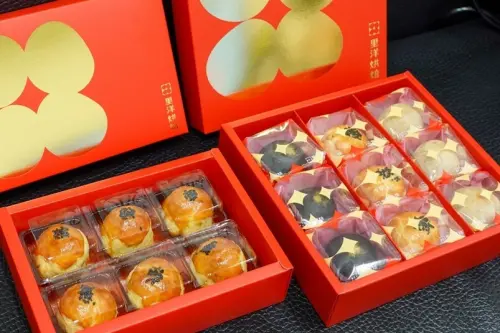 【美食】新莊里洋烘焙，微風台北車站門市，準備中秋禮盒、自己享用順路又方便！