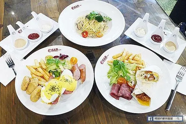 台北小巨蛋咖啡廳【S&D咖啡松山八德店】美好的早午餐約會/素食早午餐推薦