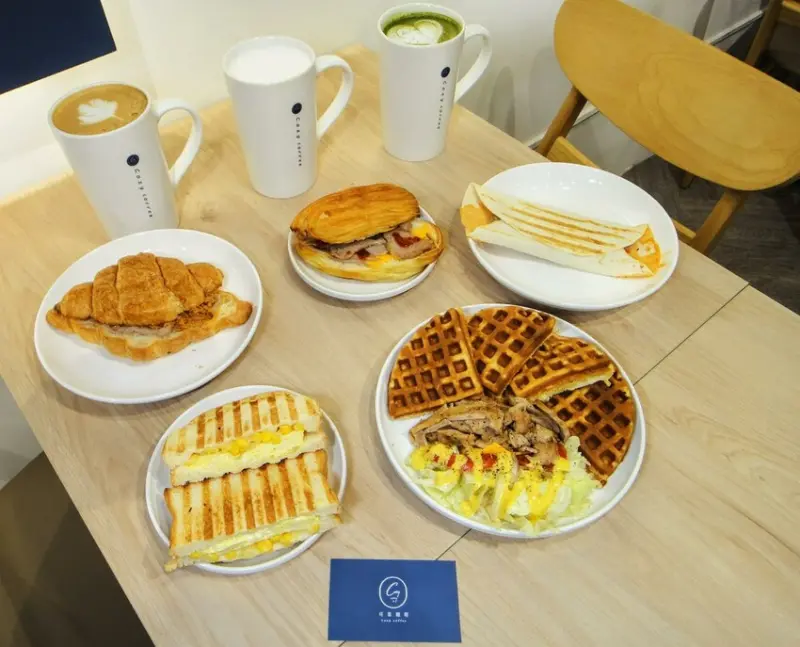 【美食】「Cozy Coffee可集咖啡 中山北門市」中山區咖啡廳推薦，咖啡、輕食、早餐下午茶推薦 (附菜單)