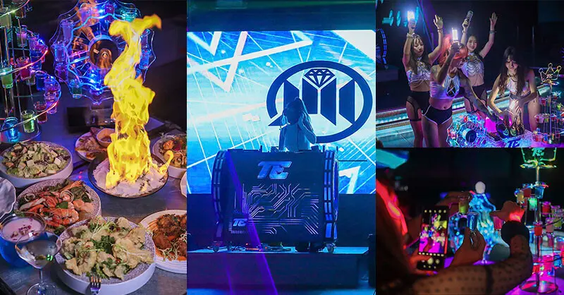 新竹夜店風 TE餐酒館 Nightclub & Bistro 新竹夜店回來了！週三LADY's Night女孩免費蹦迪最好玩 視覺系鳳梨炒飯超浮誇！