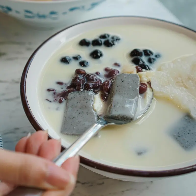 捷運六張犁站美食推薦：捌豆冰品 / WalkerLand窩客島整理提供 未經許可不可轉載