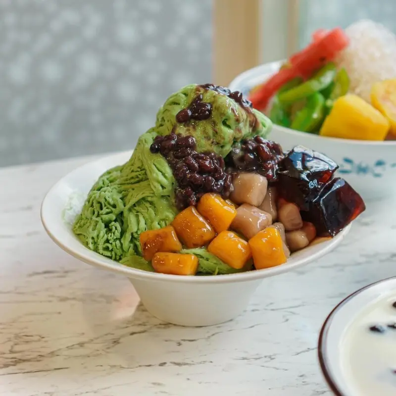 捷運六張犁站美食推薦：捌豆冰品 / WalkerLand窩客島整理提供 未經許可不可轉載