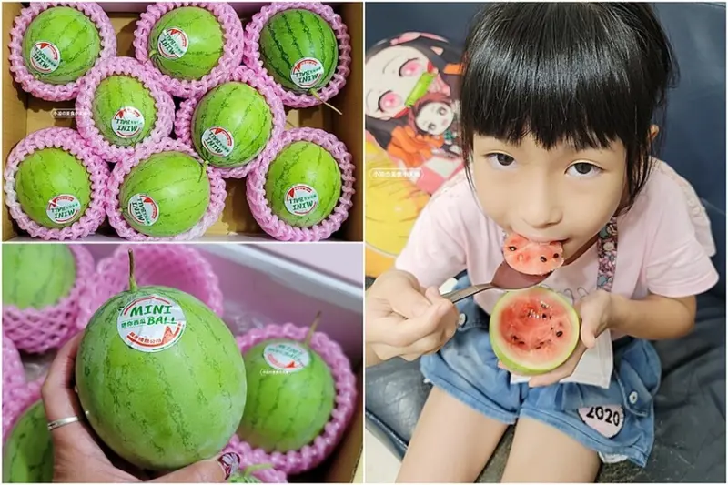 獨家限定！超萌迷你小西瓜，皮薄肉多、清甜又多汁，今年中秋送禮送這最有梗！！