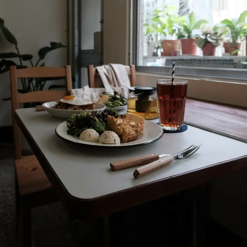 【台南 北區】美味的鹹派套餐別有 Bieyou 公園路巷內的早午餐