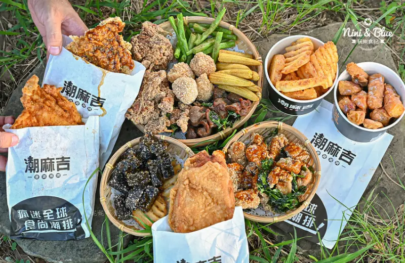 台中雞排推薦，大漠13香、秘傳醬汁好好吃 -妮妮布魯