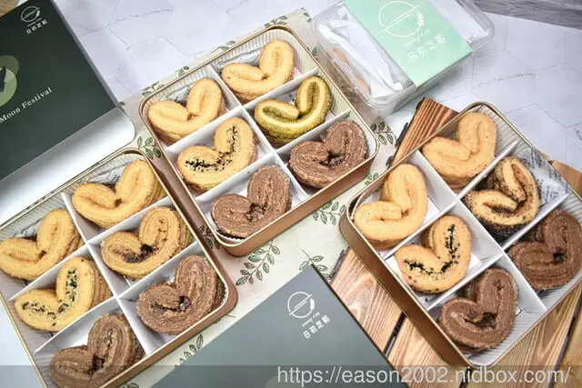 中秋禮盒推薦 | Sunny Rice 日初芝稻 中秋福蝶饌月禮盒-蝴蝶酥(綜合禮盒) 層層酥鬆脆 奶香濃郁 吃多也不甜膩