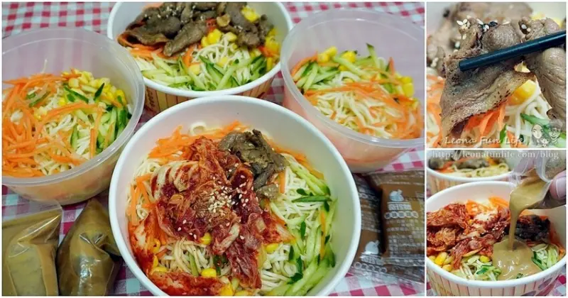 在饑廠吃過涼麵嗎?隱密的小店舖，清爽涼麵搭配泡菜燒肉，豐盛開胃又好吃 |台中涼麵推薦|饑廠涼麵-十甲店