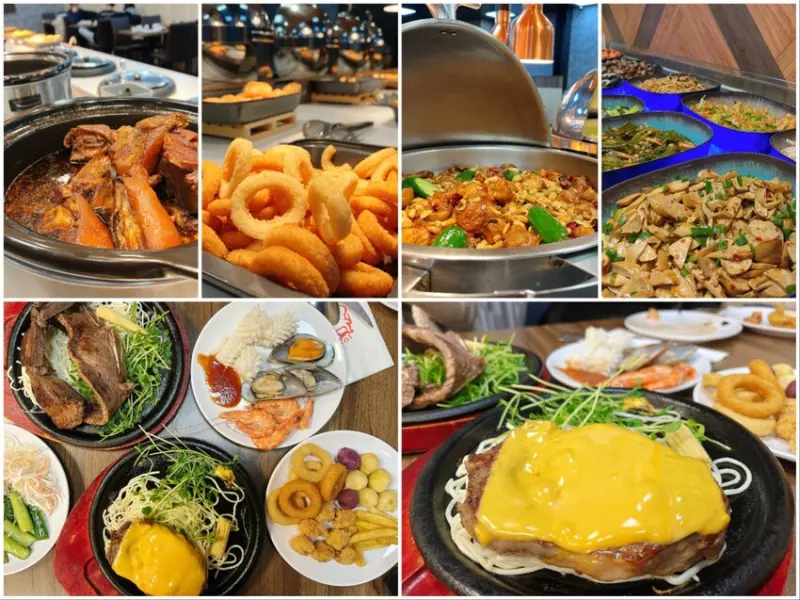 桃園市桃園區桃園牛排吃到飽推薦—饗厚牛排，義式百匯自助吧將近百種食材吃到飽只要399！？春節不打烊家庭聚餐首選這裡