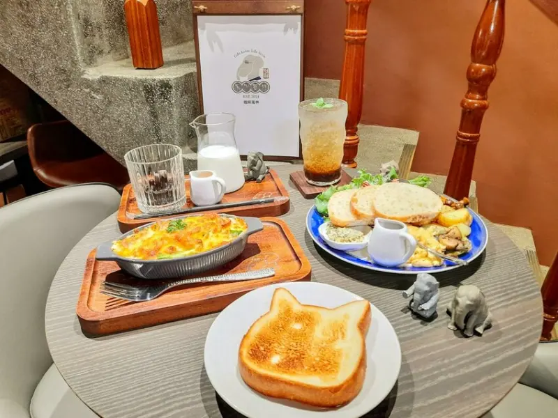 【美食】「咖啡風林」健康蔬食料理、宜蘭咖啡廳推薦、宜蘭素食餐廳推薦、宜蘭老宅網美餐廳推薦 (附菜單)