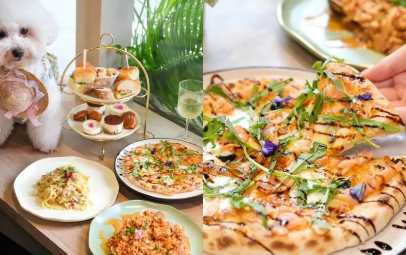 JJE Ceremony Cafe&kitchen｜隱身蘆洲巷弄中的森林系餐廳，帶上毛孩一起享受的好選擇！ - 肉依小姐吃什麼