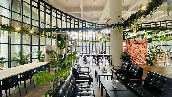 桃園森林系景觀餐廳【Armena Coffee 阿曼娜咖啡】隱身在校園裡的網美咖啡廳/中原大學內餐廳/義式超值午餐99元起/桃園CP值高景觀餐廳