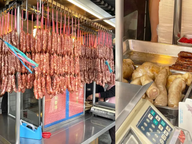 嘉義西區—東和香腸店｜手工灌製台式小吃 炭香肉香花生香盡在一攤｜垂楊國小