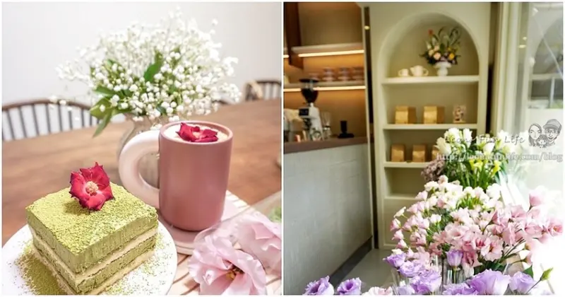 台中新店報報-近美術館氣氛絕佳的花藝咖啡，咖啡點心搭配DIY課程，優雅浪漫的約會行程|JimSu 花藝咖啡廳