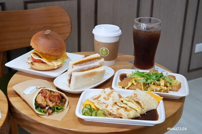 桃園平鎮早午餐｜晏朝食早午餐～食材精心挑選、真材實料，CP值高，提供文青的用餐環境