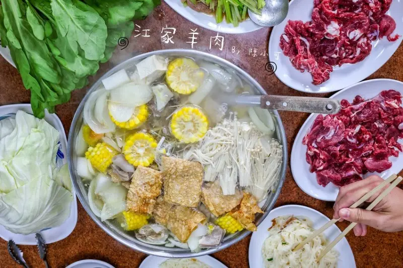 桃園市中壢區【桃園中壢美食】江家羊肉，電話超難訂位的羊肉爐推薦