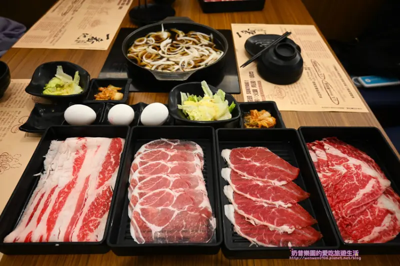 [台北內湖區]新開幕吃到飽不用500元！一番地壽喜燒Prime等級牛肉、蔬菜、自助吧通通吃到飽～內湖宏匯店