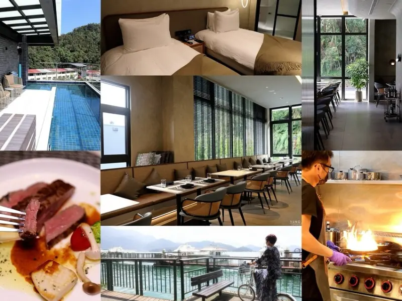 日月潭高質感旅店！附設絕美高空泳池、星空吧和KTV 一泊二食五星料理｜歸璞泊旅Hotel Beore