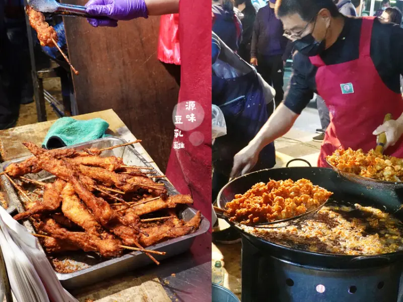 嘉義朴子—源味豆乳雞翅｜豆乳香氣伴隨軟嫩肉質 朴子夜市人氣攤販｜朴子夜市、朴子鎮安宮、嘉義縣立體育館