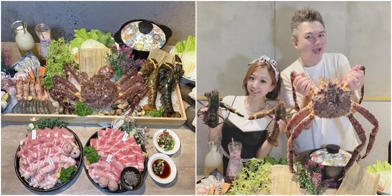 天啊！帝王蟹價格大崩盤😱 要兩人才抬得動的活波龍帝王蟹四人套餐只要XXXXX元！--跟著踢小米吃喝玩樂趣