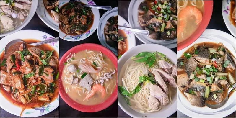 【十座車站十碗麵】花蓮瑞穗四十年老店楓雅轉角家常菜.海鮮什錦麵vs鴨肉麵ご注文はどっち？