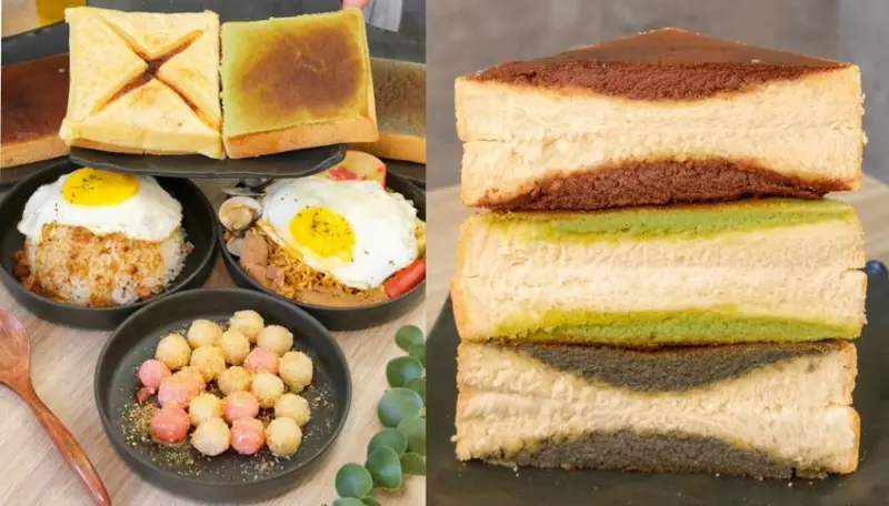 隔壁宵夜｜營業到凌晨的銅板價宵夜店，抹好抹滿超厚奶酥吐司不能錯過！ - 肉依小姐吃什麼