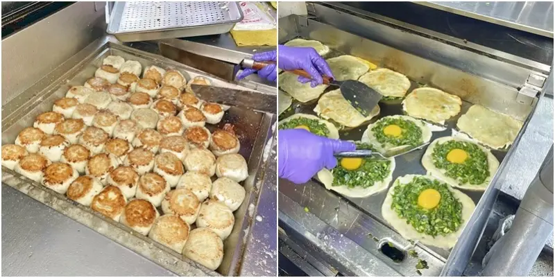 撐了10年不得不漲價的排隊美食😱 竹東超強水煎包滿滿的高麗菜內餡😎--跟著踢小米吃喝玩樂趣