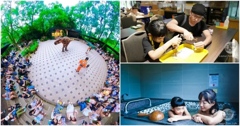 新北市三峽區暑假來山林找恐龍、入住豪華溫泉套房泡溫泉，看恐龍森林探險隊兒童劇場!!大板根森林溫泉酒店|新北住宿推薦