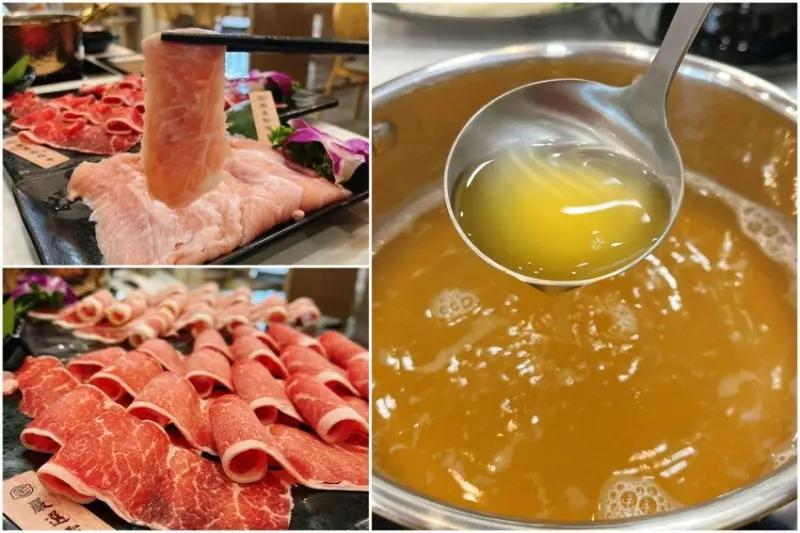 桃園必吃火鍋推薦—涮金鍋，特濃黃金雞湯頭好喝順口又營養~還有王子麵、意麵、冬粉吃到飽