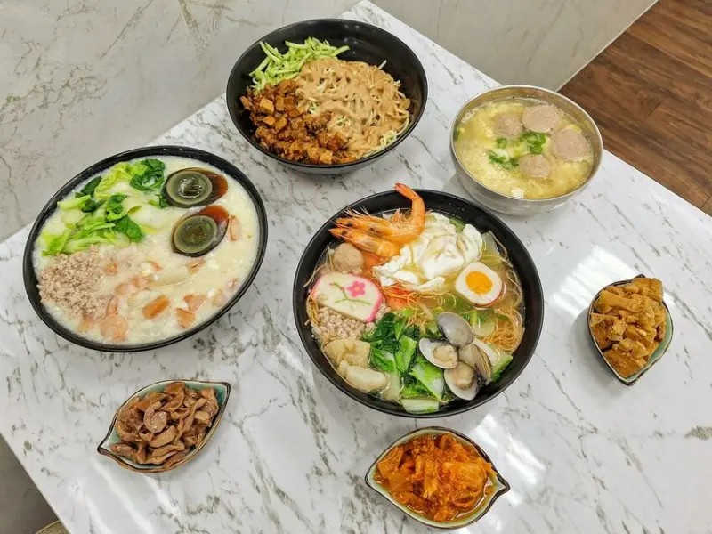 【美食】「食在幸福-邱記」廣東粥、海鮮湯麵、涼麵，新莊廣東粥推薦、新莊涼麵推薦 (附菜單)