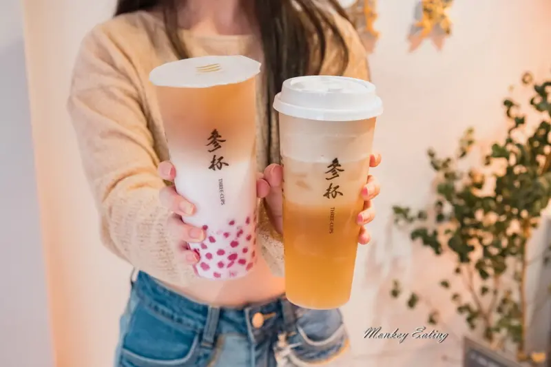 【台中飲料】參杯｜台中手搖飲新品牌，招牌33烏龍焙香茶韻。漸層系飲品吸睛又好喝！ - 貪吃猴的幻想