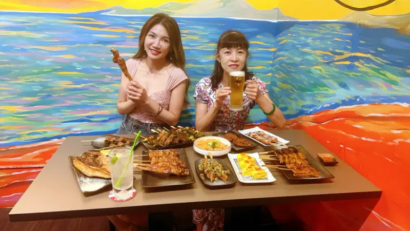 台北食記【中山區居酒屋】既是浪漫居酒屋又是奔放夜店，超Chill的103串燒、酒飲，來過你會愛上【中山區美食】中山區餐廳推薦【捷運美食】有菜單