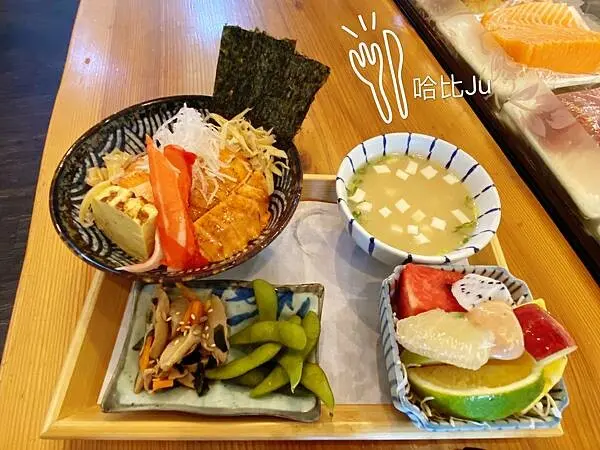 【台中 日式料理】川寶 輕食·日式丼飯，藏在逢甲小巷小菜超好吃的日式丼飯料理