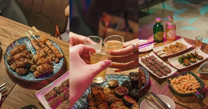 高CP值、一整尾的一夜干必點！山豬肉串、生章魚大推，東區市民大道聚餐推薦 | 【台北 松山區】烤串兒 Barbecue & Bar