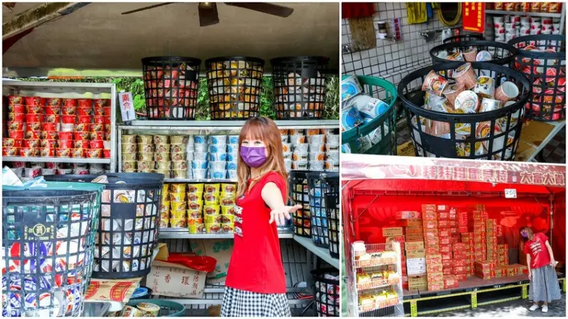 24小時開放，免費吃泡麵的泡麵土地公！最高紀錄一天被吃掉3.6萬