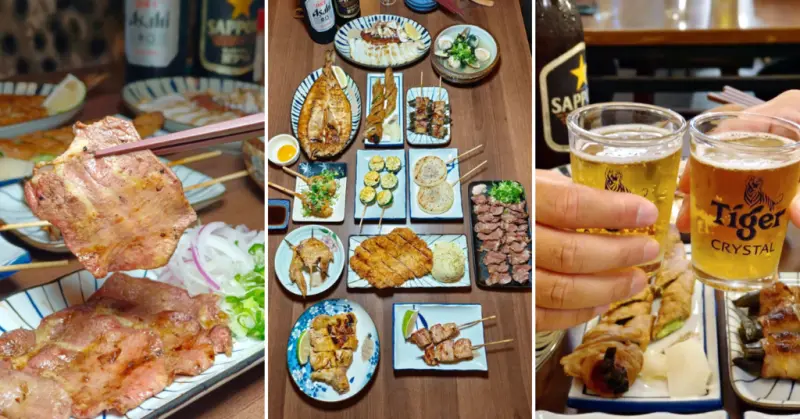 台南燒烤居酒屋推薦【おかんと大眾酒場】大口吃串燒、暢飲小酒│享受日式風情居酒屋│下班後小酌聚餐推薦│台南串燒宵夜好所在